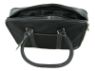 Ladies Laptop Handbag in Black. Stylish design with shoulder strap. 
