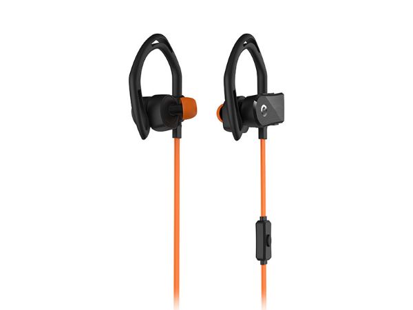 Waterproof and Dustproof Bluetooth wireless sports earphones with hook