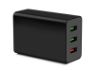 3 Port USB AC Adapter Charger, 5V 2A / 5V 2.4A 42W suitable for most smart phones and tablets.
