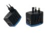 Universal Travel Adapter for over 150 Countries, Safety Fuse with USB and USB Type-C Charging Ports.
