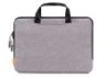 15.6" Slim Laptop Bag with multiple zipped compartments.