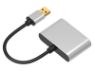 Connect an extra monitor to your laptop or desktop by USB with either VGA or HDMI