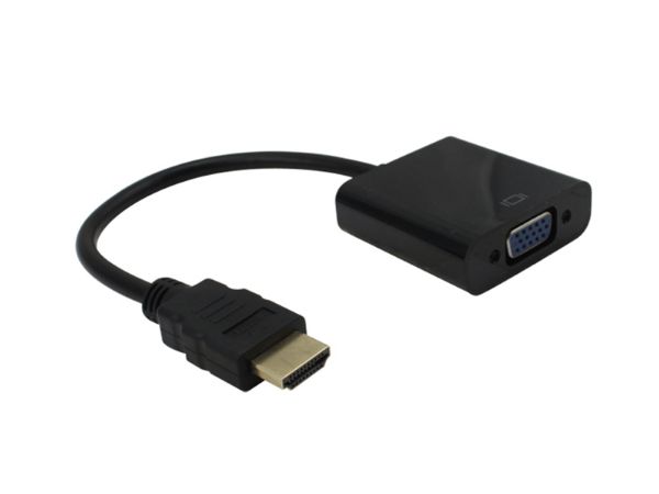 Connect a VGA Monitor to the HDMI port on your laptop or desktop