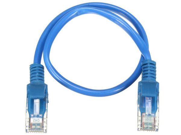CAT6 Ethernet Cable to connect your laptop or desktop computer to a network switch or modem router