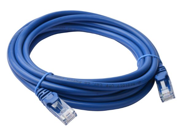 CAT6 Ethernet Cable to connect your laptop or desktop computer to a network switch or modem router