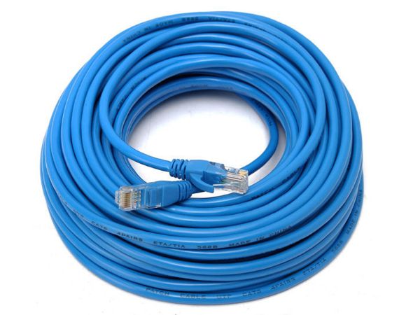 CAT6 Ethernet Cable to connect your laptop or desktop computer to a network switch or modem router