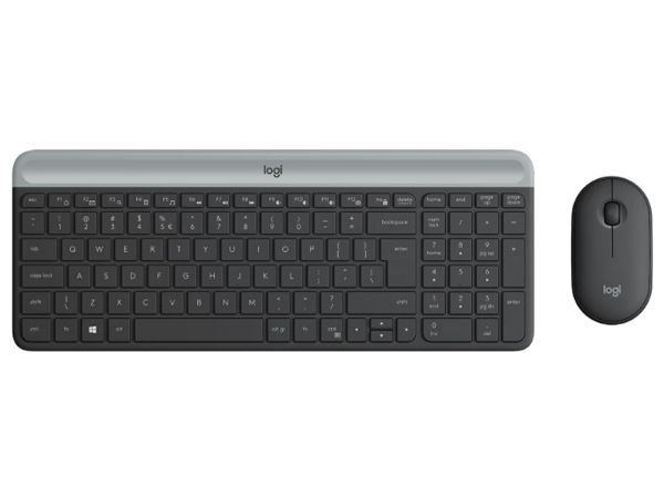 Make any space minimalist, modern, and whisper-quiet with the MK470 Slim Wireless Combo – an ultra-thin, compact and design-forward keyboard and mouse combo perfect for getting things done efficiently.