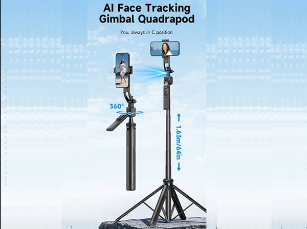 This high tech selfie stick is bloggers and TikTokers dream selfie stick.